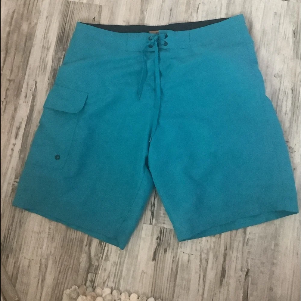 Board shorts by Red camel Medium blue Velcro pocket side in good conditi…